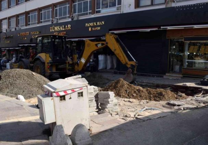 Malatya'da doğalgaz borusu patladı