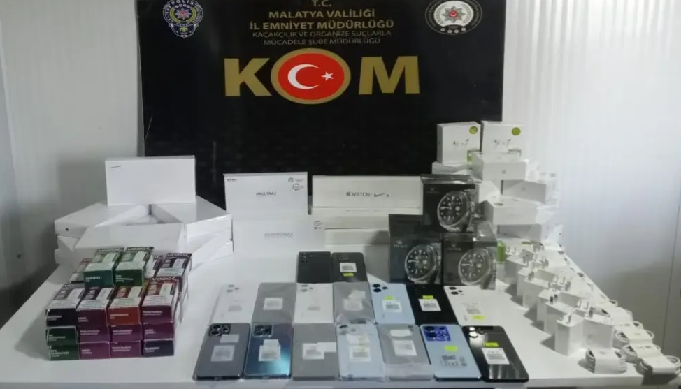 Malatya’da Gümrük Operasyonu: Çok Sayıda Kaçak Ele Geçirildi!