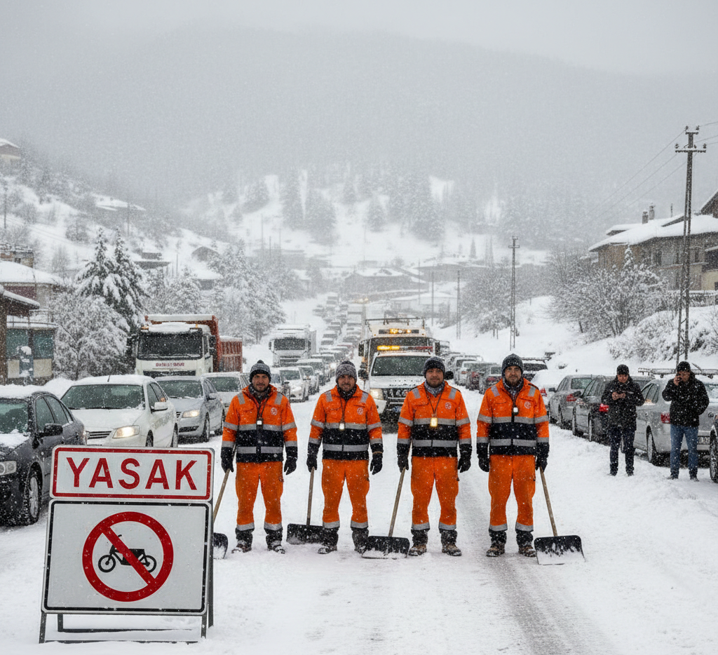 Malatya’da Kar Esareti Önlemleri: İdari İzin ve Trafik Yasakları Başladı