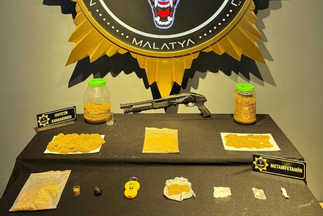 Malatya’da Narkotik Operasyonu: 5 Şüpheli Yakalandı