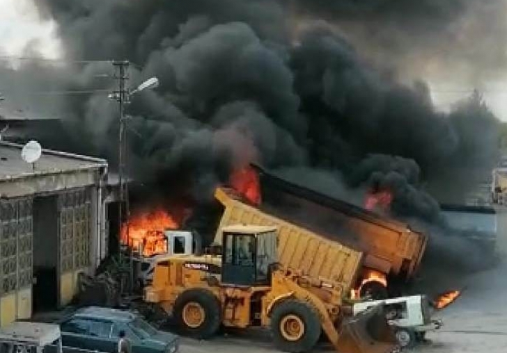 Malatya'da Özhan Sanayi Sitesinde patlama: 4 yaralı