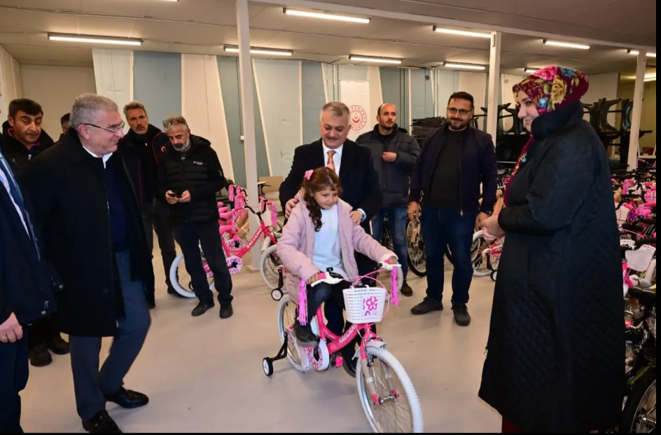 Malatya’da pedallar ‘mutluluğa’ döndü