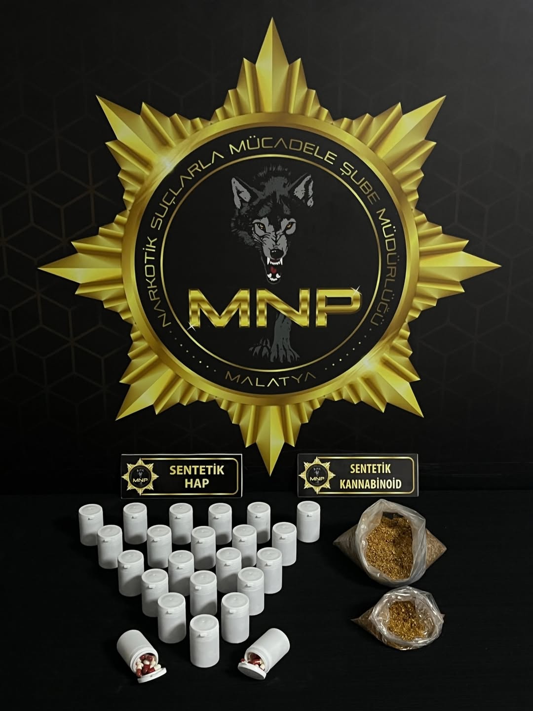 Malatya’da "Torbacı" Operasyonu: Binlerce Sentetik İlaç Ele Geçirildi