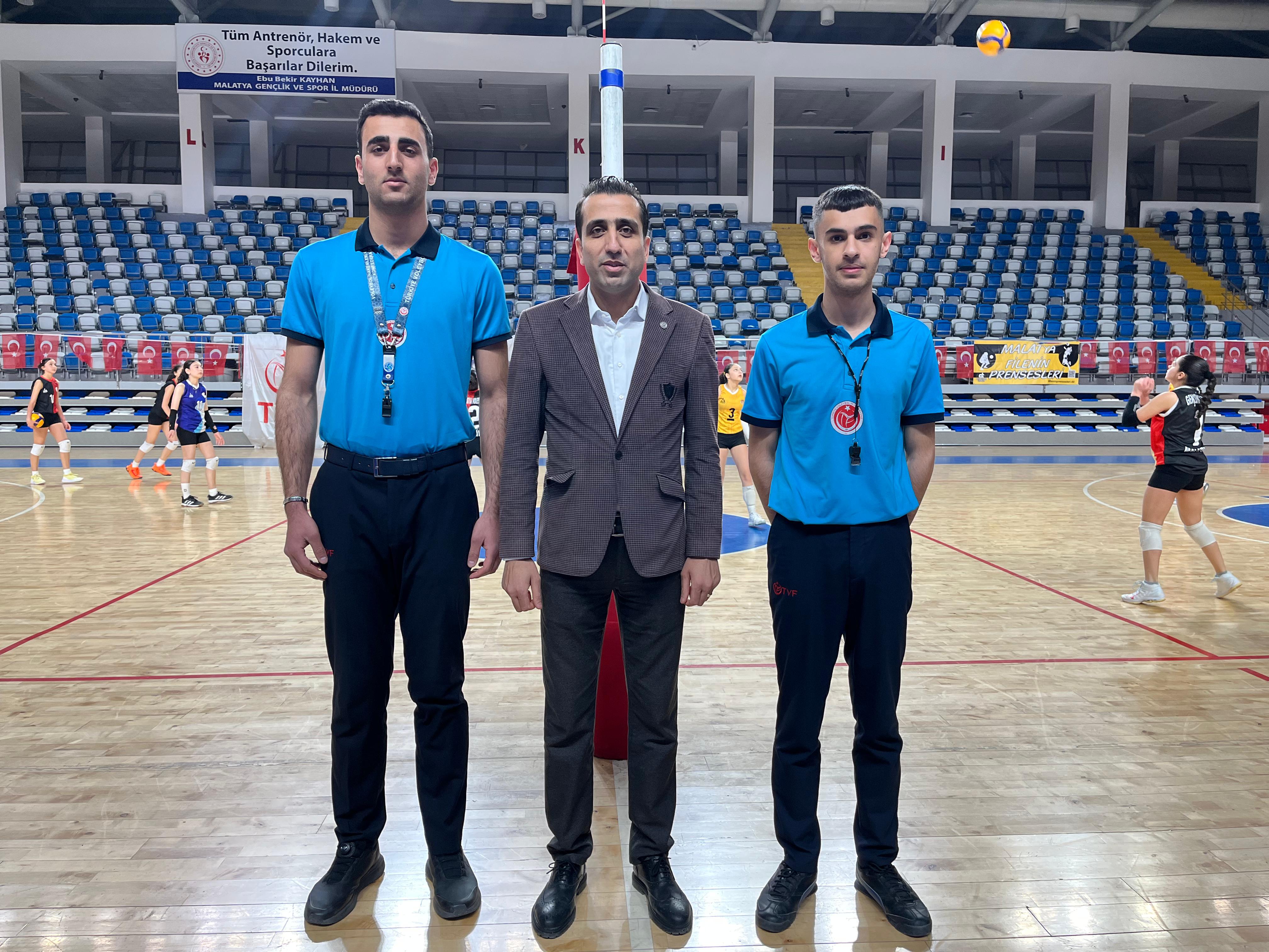 Malatya’da Voleybolun Şampiyonu Belli Oldu: Finalde Genç Hakem İmzası