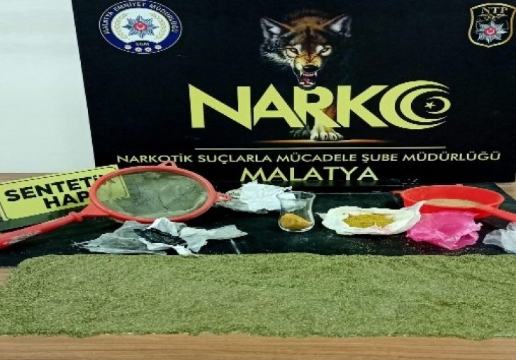 Malatya Emniyet Uyuşturucuyla Mücadelesini Derinleştirdi