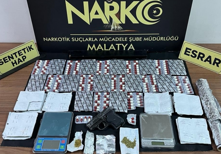 MALATYA POLİSİ ZEHİR TACİRLERİNE GÖZ AÇTIRMIYOR