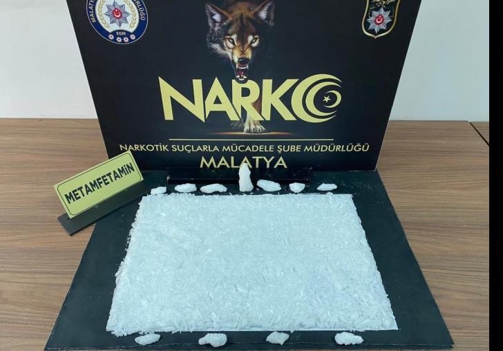 Malatya polisinden uyuşturucu tacirlerine bir darbe daha