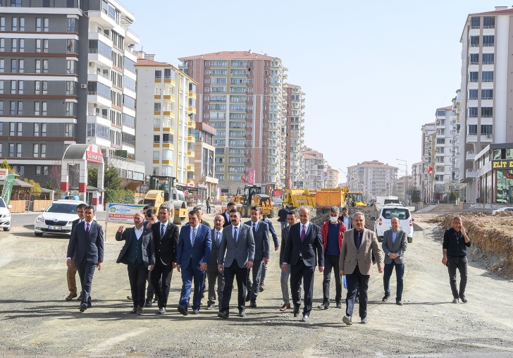MALATYA TRAFİĞİ YENİ CADDE VE BULVARLARLA NEFES ALACAK