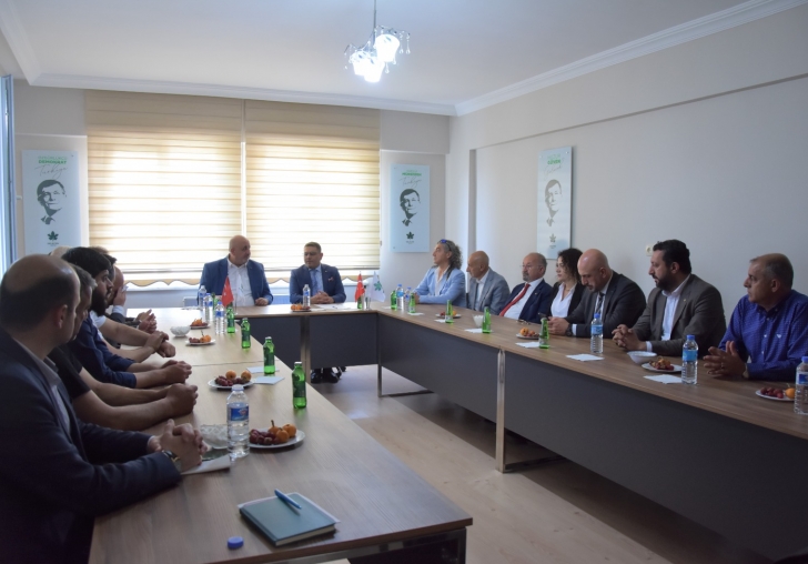 Malatya TSOdan Gelecek Partisi İl Başkanlığına iadeyi ziyaret