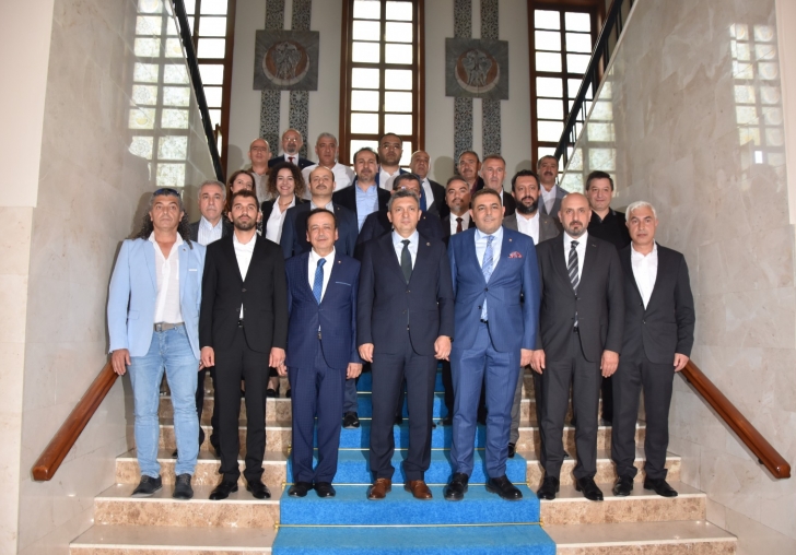 Malatya TSOdan Vali Şahine hayırlı olsun ziyareti