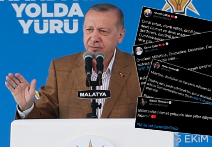 Malatyalı Siyasilerden Erdoğana Doğum Günü Mesajları