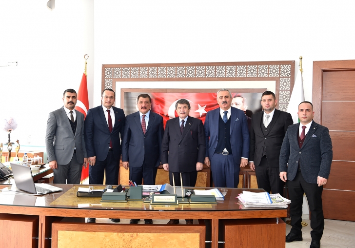 Manisa Milletvekili Hikmet Tanrıverdi Başkan Gürkan'ı Ziyaret Etti