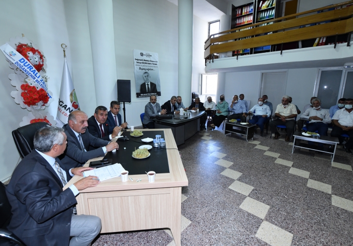 MASKİ Doğanşehir Muhtarlarıyla Toplantı