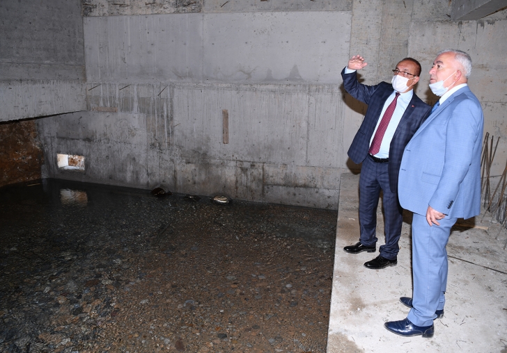 MASKİ GENEL MÜDÜRÜ KARATAŞ, YENİ SU KAYNAĞINI İNCELEDİ