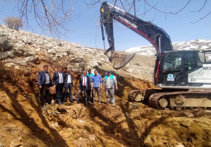 MASKİ GENEL MÜDÜRÜ MERTTEN DOĞANŞEHİR İLÇESİNE ZİYARET