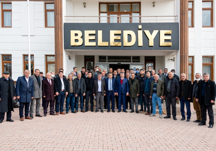 MASKİ GENEL MÜDÜRÜ MERTTEN YAZIHANA ZİYARET