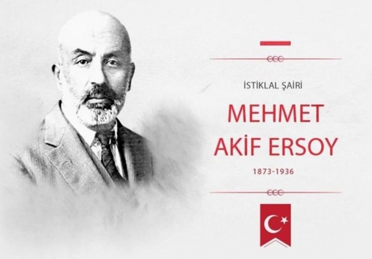 Mehmet Akif, İstiklal Marşı'nın Kabulünün 101. Yılında Anılıyor