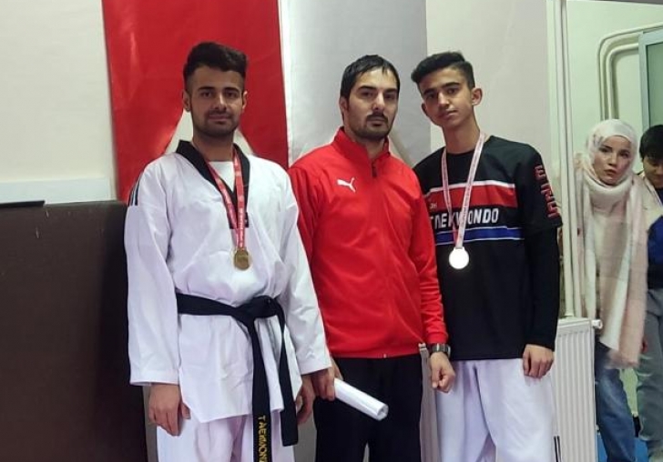 Mehmet Teyfik Göksu İmam Hatip Lisesi öğrencileri tekvandoda 1. oldu
