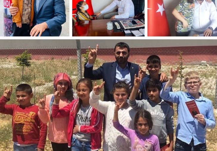 MESUT SAMANLININ, 23 NİSAN ULUSAL EGEMENLİK VE ÇOCUK BAYRAMI MESAJI