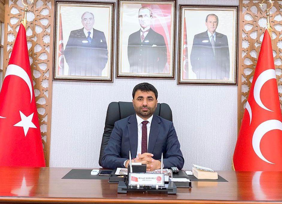 MESUT SAMANLI'NIN 30 AĞUSTOS ZAFER BAYRAMI MESAJI