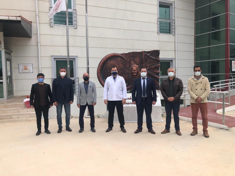 MHP Datça İlçe yönetimi sağlık çalışanlarını unutmadı
