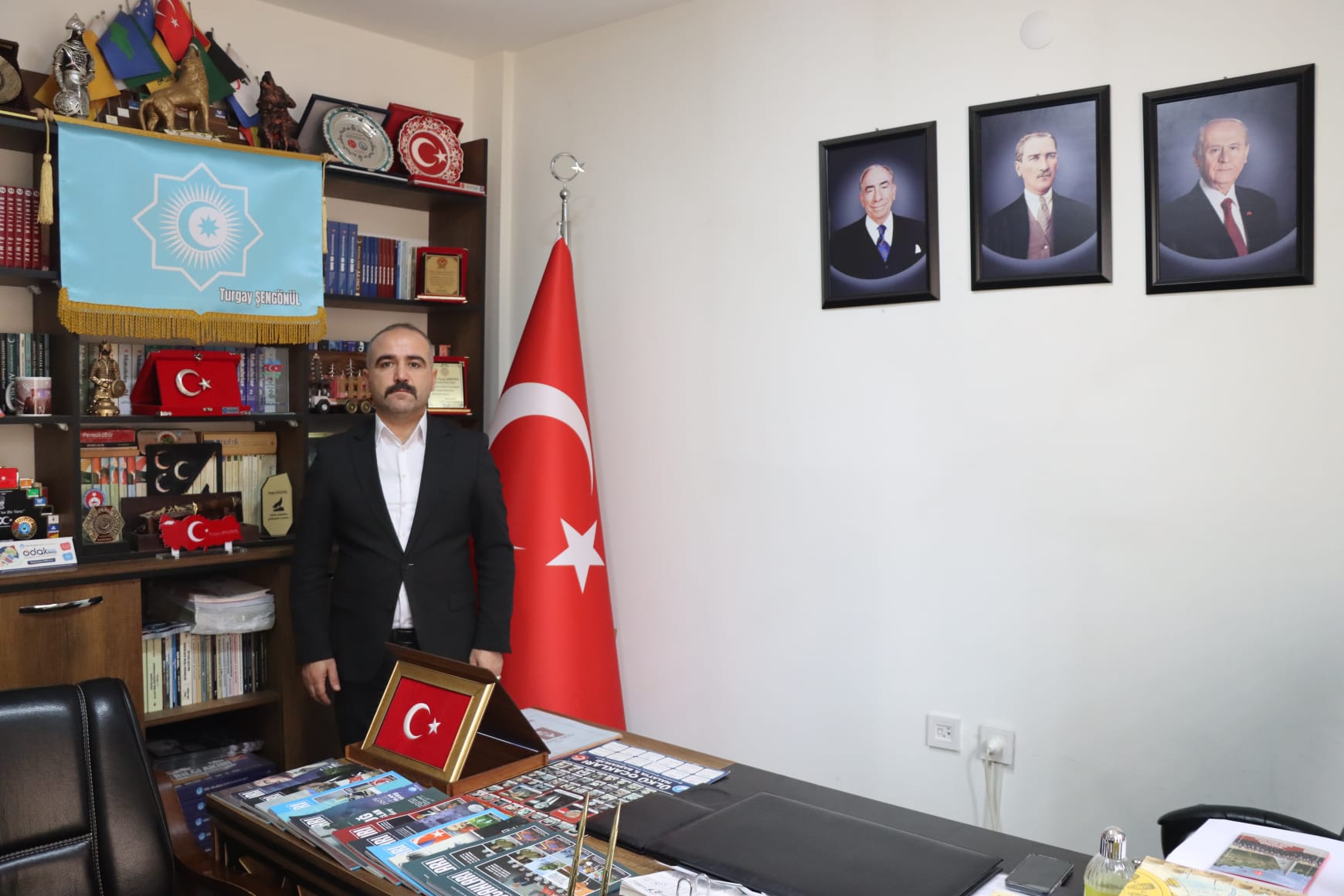 MHP Malatya’da Bayrak Değişimi: Yeni İl Başkanı Turgay Şengönül Oldu