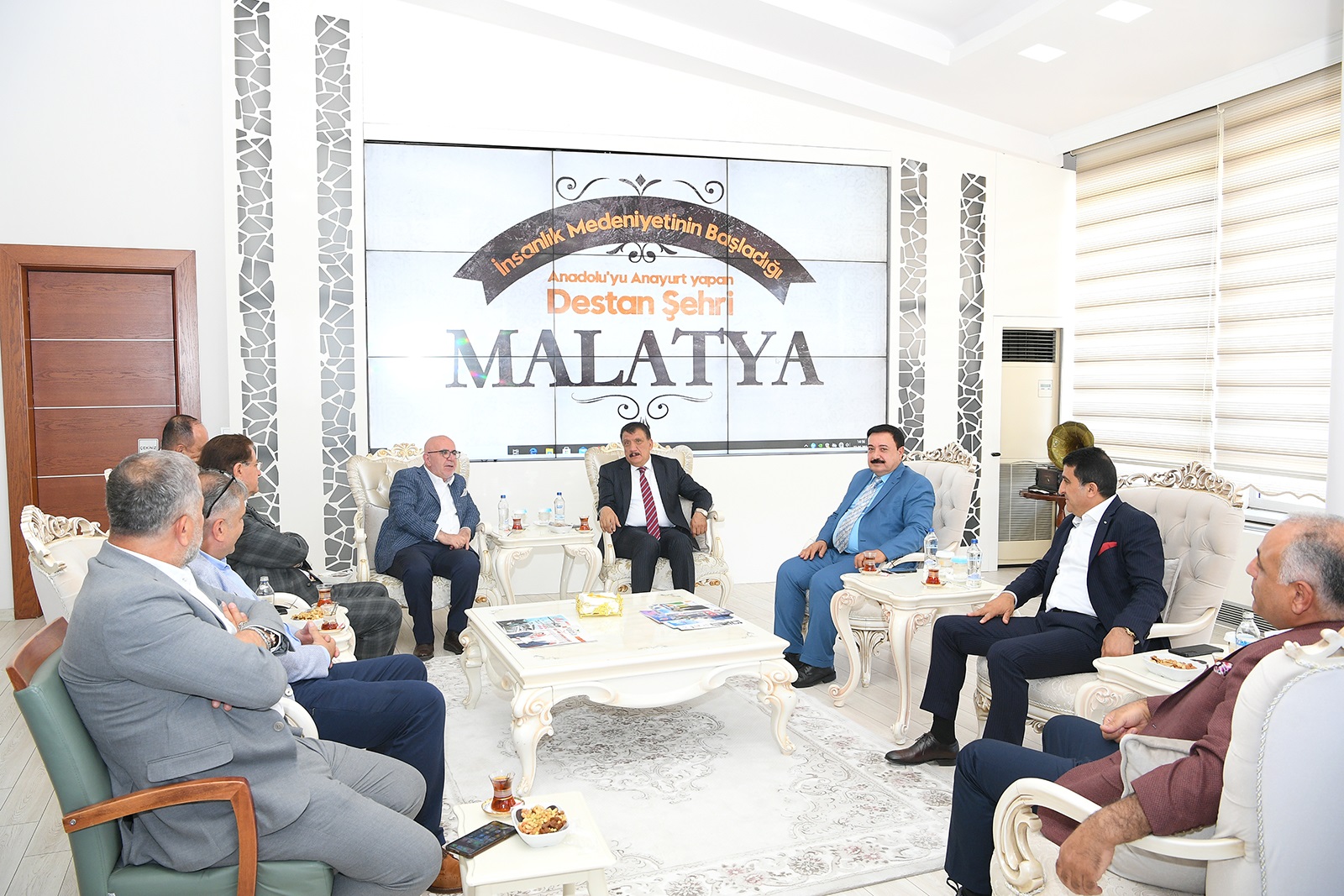 MİAD Yönetiminden Başkan Gürkan'a Ziyaret