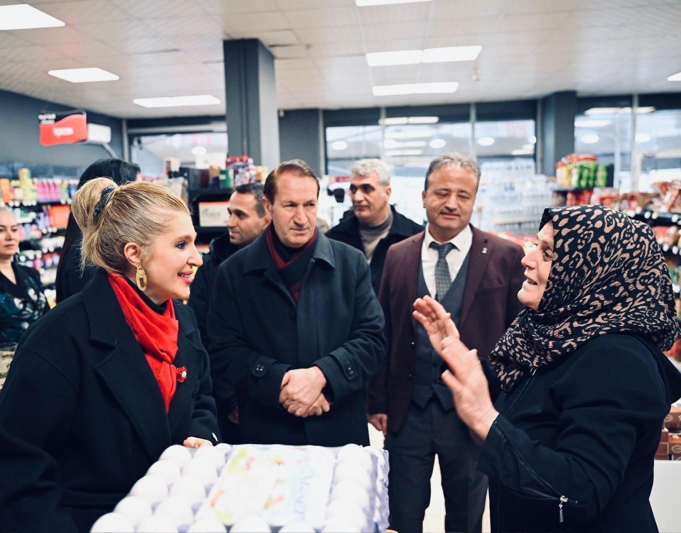 Milletvekili Ölmeztoprak’tan KOP Boykot Market’e Ziyaret: "Tüketimin de Bir Vicdanı Var"