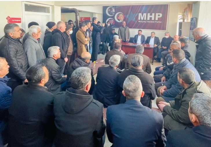 MİLLİYETÇİ HAREKET PARTİSİ MALATYA İL TEŞKİLATINA REKOR KATILIM