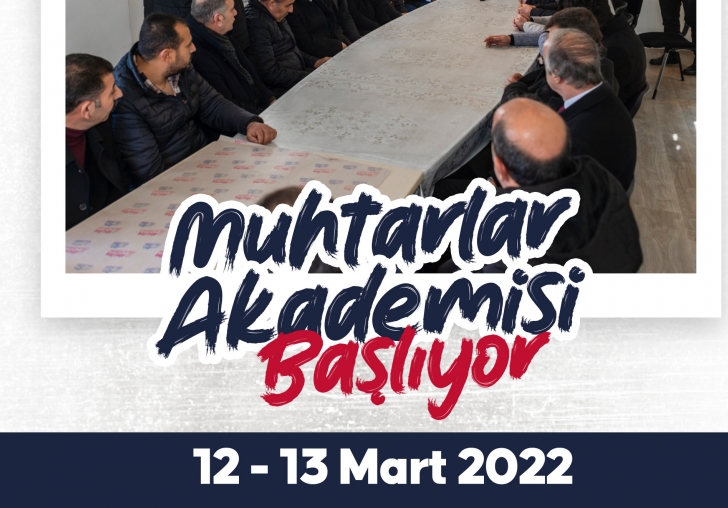 MUHTAR AKADEMİSİ CUMARTESİ  GÜNÜ BAŞLIYOR