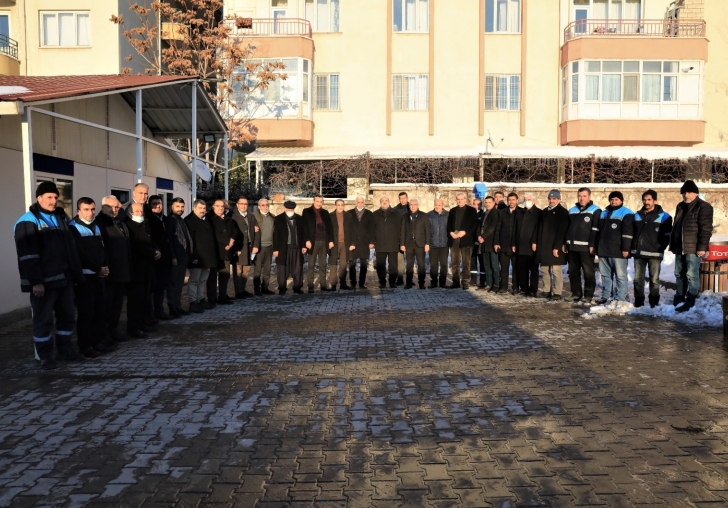 MUHTARLARDAN BAŞKAN GÜDERE KARLA MÜCADELE TEŞEKKÜRÜ