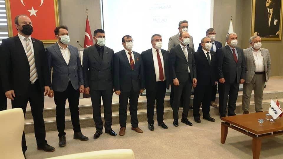MÜSİAD Kütahya´da İsmail Tosun güven tazeledi
