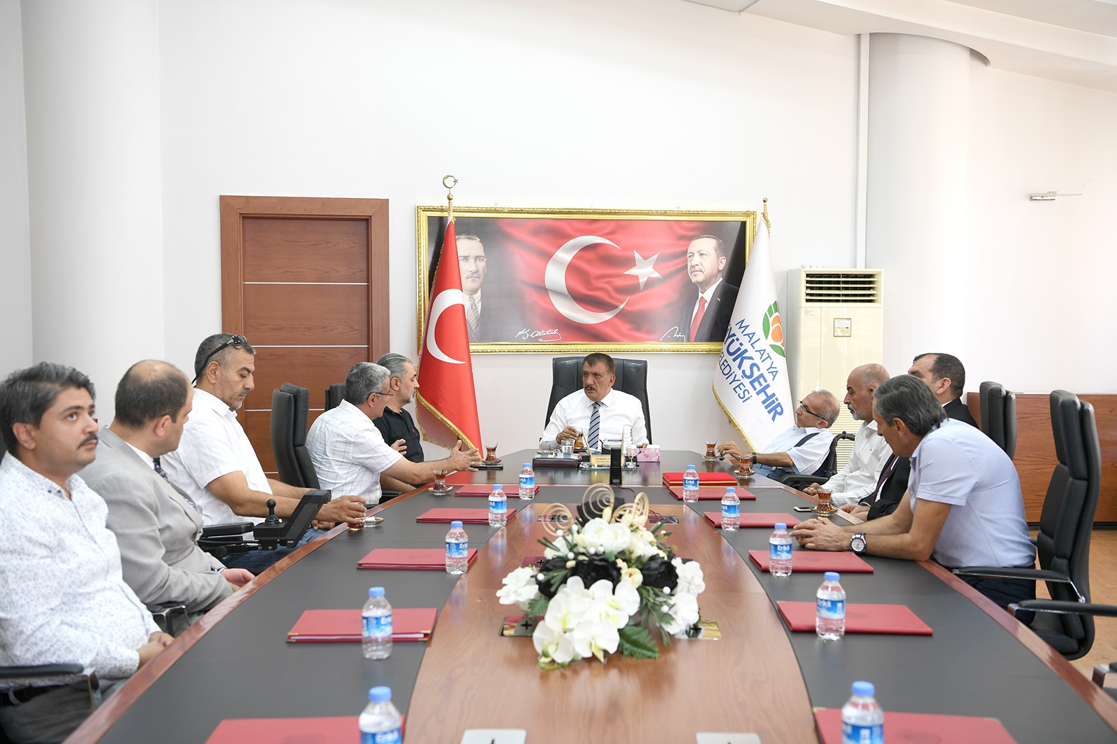 Oda Başkanlarından Başkan Gürkan'a Ziyaret