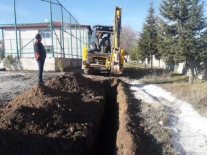 Öğrencilerin ısınma sorunu doğalgazla çözüldü
