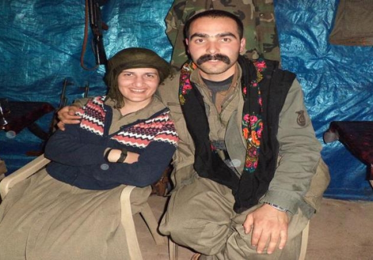 Öldürülen teröristle fotoğrafları ortaya çıkan HDP'li Semra Güzel'den itiraf: Sözlümdü
