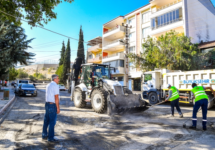Orduzu Mahallesi Asfalt çalışmaları