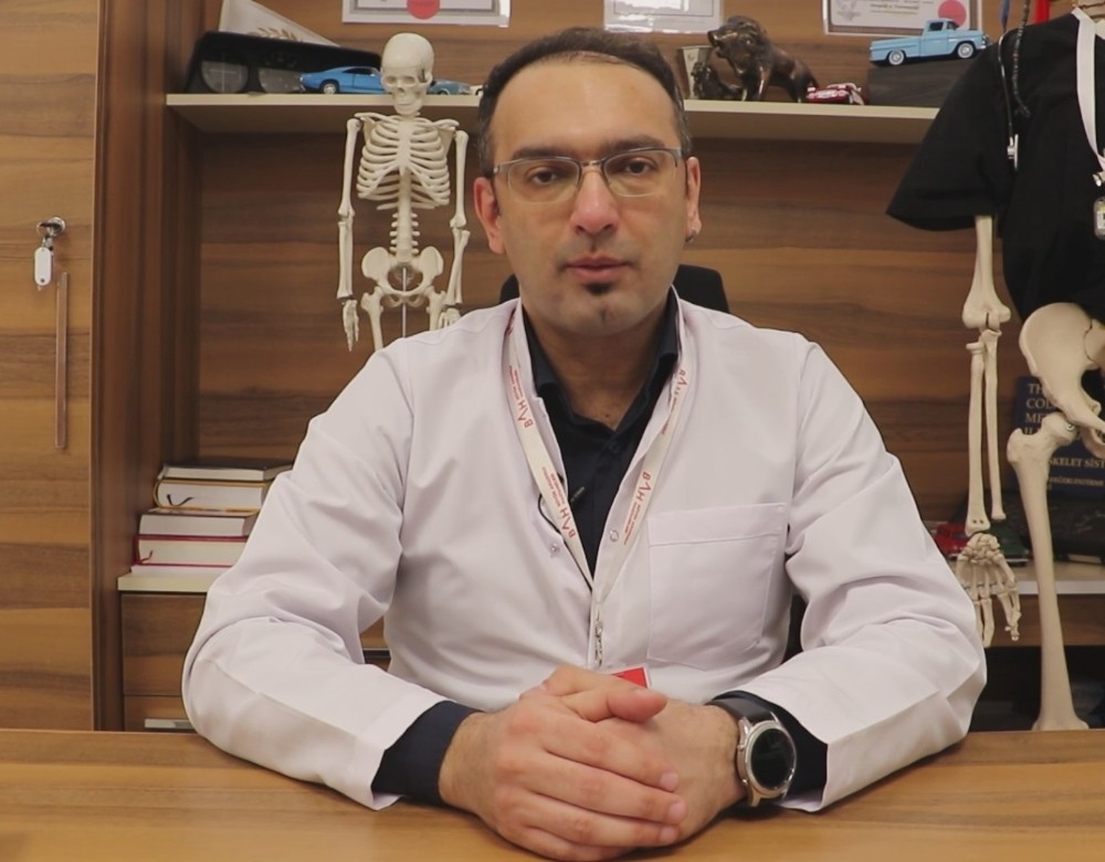 Ortopedi ve Travmatoloji Uzmanı Op. Dr. Türkmen: 