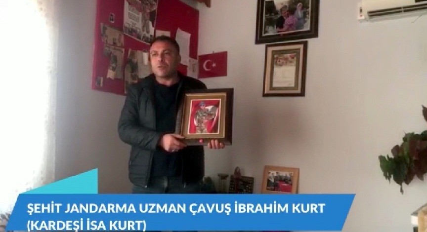 Osmaniye´de şahit yakınları İstiklal Marşı´nı okudu
