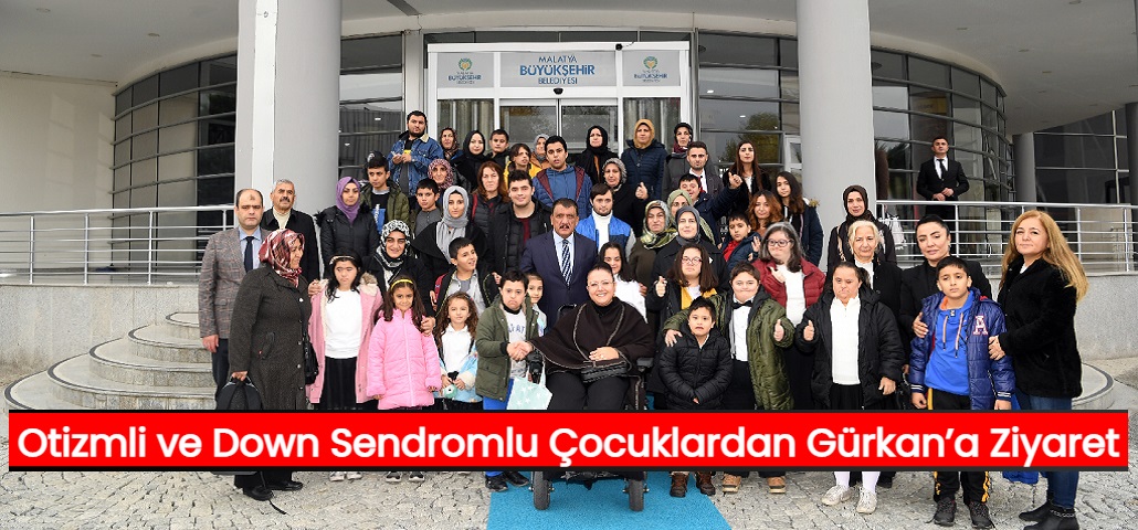 Otizmli ve Down Sendromlu Çocuklardan Gürkan’a Ziyaret