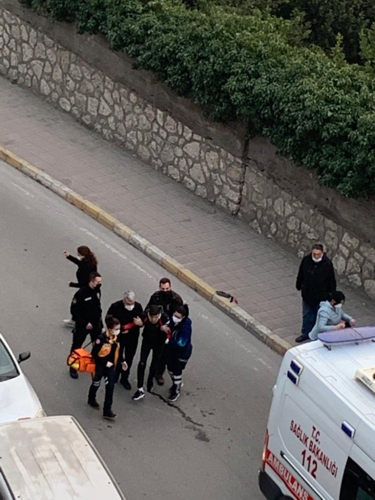 Otomobil ile motosiklet çarpıştı: 1 yaralı
