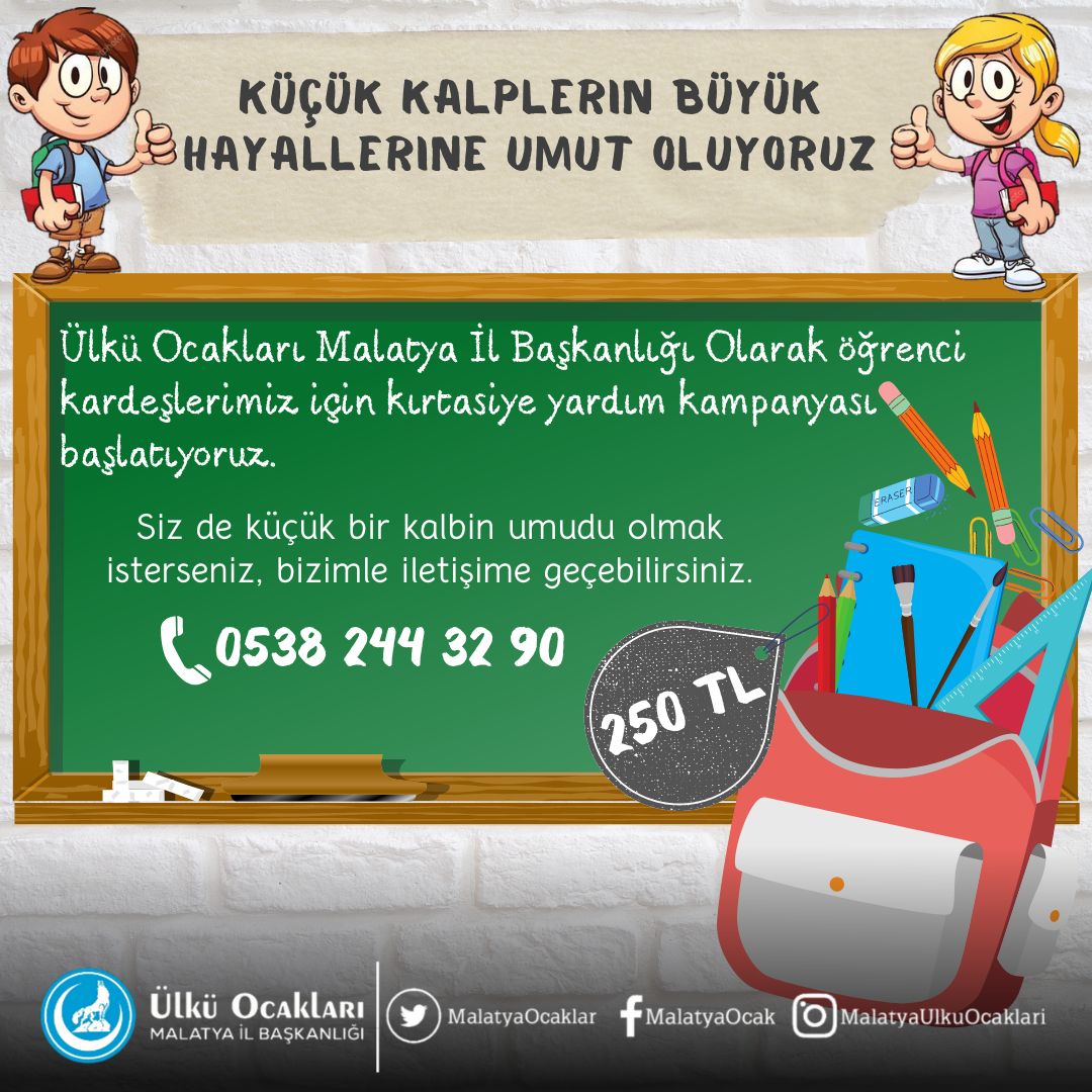 "Küçük Kalplerin Büyük Hayallerine Umut Oluyoruz"