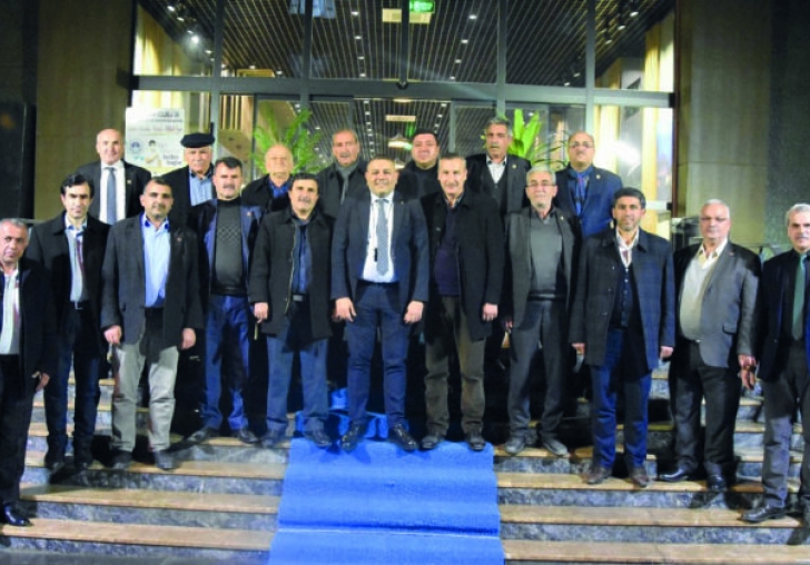 Sadıkoğlu, Muhtarlar Derneğinin konuğu oldu