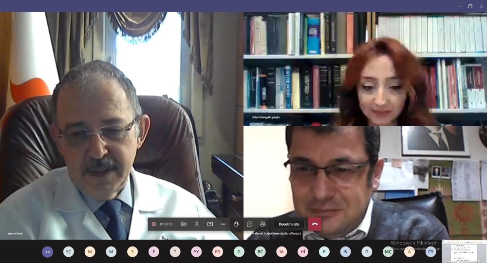 SANKO Üniversitesi´nde İstiklal Marşı´nın Kabulünün 100´üncü Yıldönümü Nedeniyle Onlıne Söyleşi Düzenlendi
