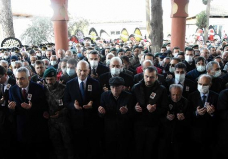 Şehit Polis Aygün, memleketi Aydın'da son yolculuğuna uğurlandı