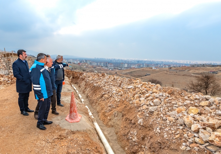 ŞEHRİN HER NOKTASINDA ÇALIŞMALARIMIZ DEVAM EDİYOR