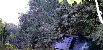 Sivas'ta otomobil dere yatağına uçtu: 3 yaralı