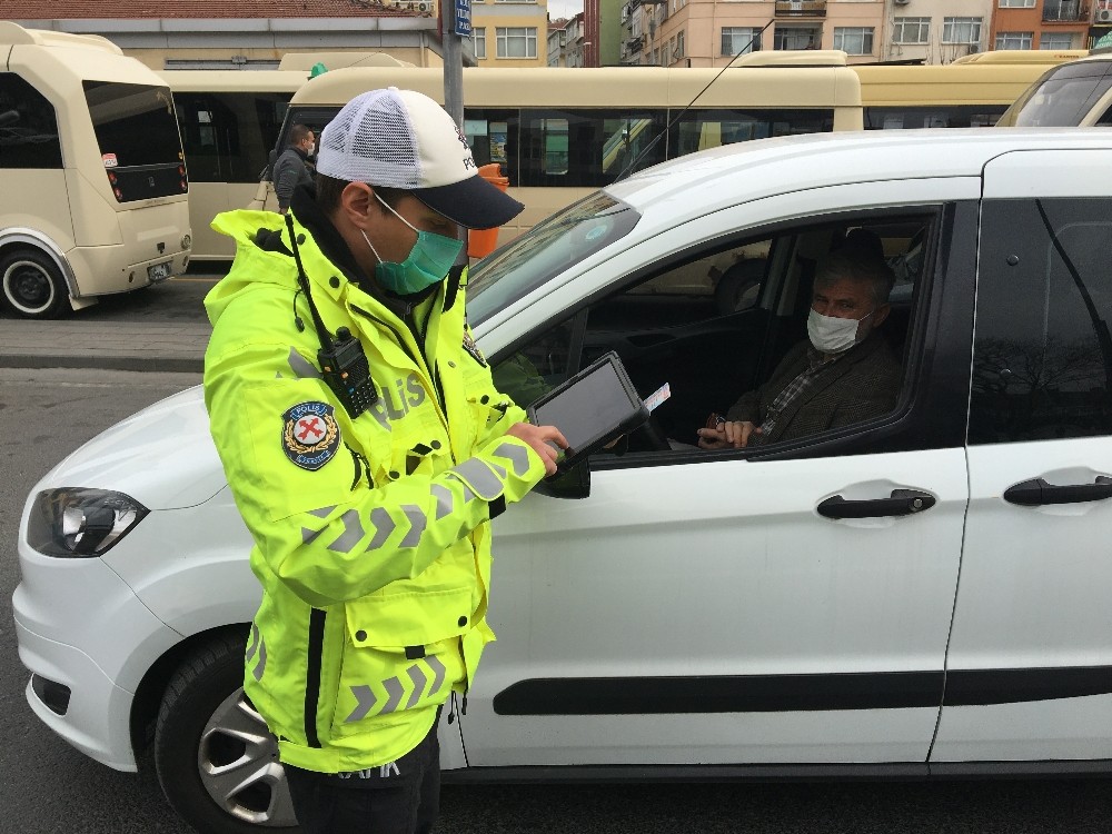 Sokağa çıkma kısıtlamasına uymayan 238 kişiye 155 bin 700 TL cezai işlem uygulandı
