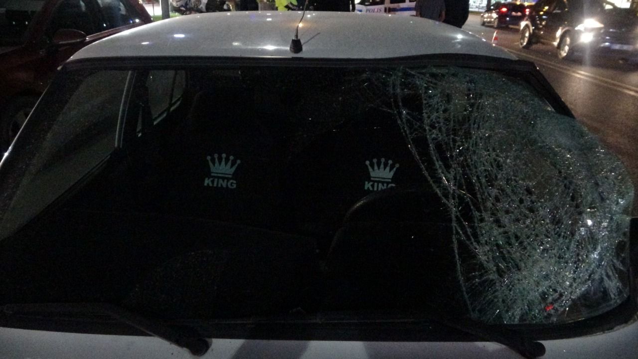 Tecde Yolunda Feci Kaza! Metrelerce uzağa savrulan yaya öldü!