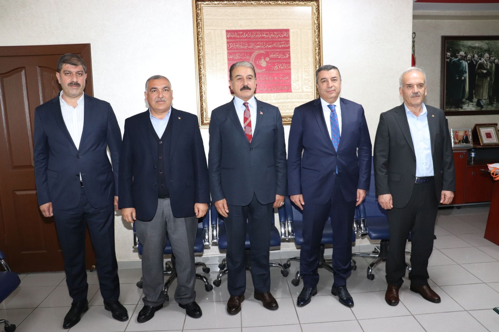 Ticaret Borsası Başkanı Özcan’dan Keskin’e ziyaret