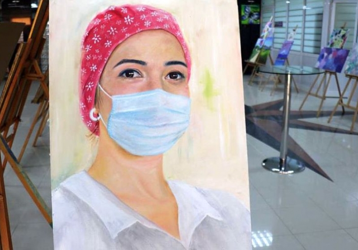 TÖTM'nin 'Ressam' Hemşirelerinden Sergi